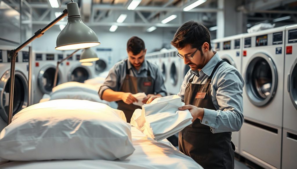 Laundry quality assurance process