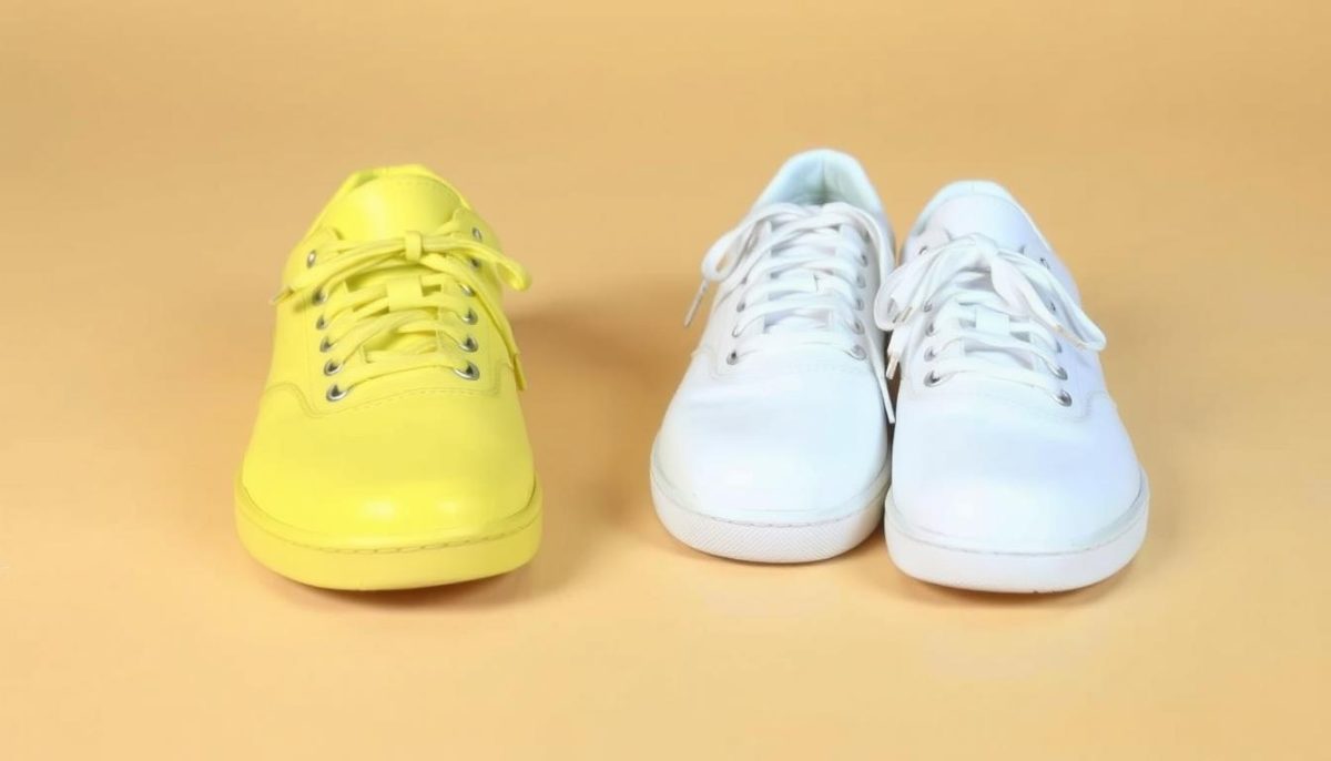 how to unyellow shoes